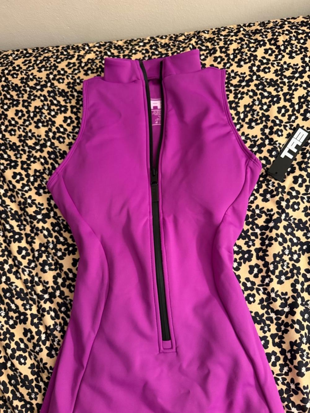 TA3 Womens Size XS REG long Surfy Dress Lace Up Back Shapewear Orchid